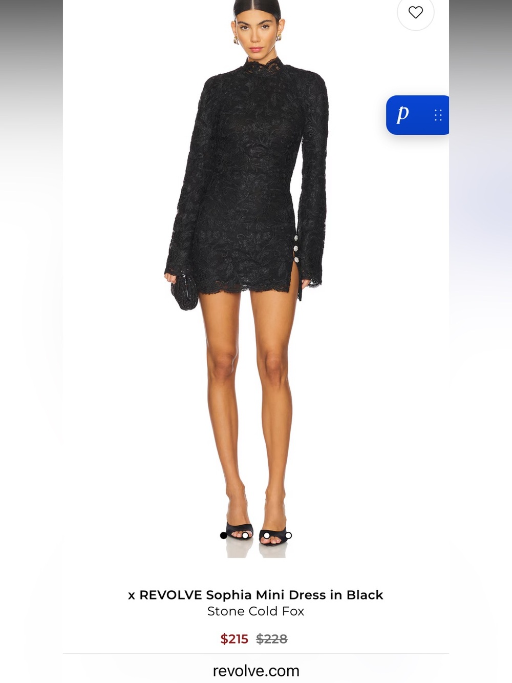 STONE COLD FOX SOPHIA MINI DRESS REVOLVE